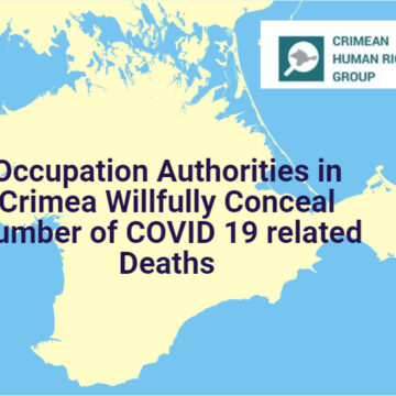 Occupation Authorities in Crimea Willfully Conceal Number of COVID 19 related Deaths
