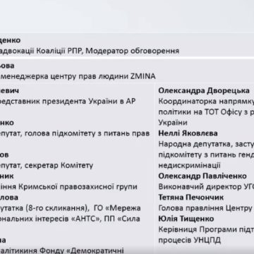 Правозахисники оцінили політику реформ у питаннях реінтеграції окупованих територій