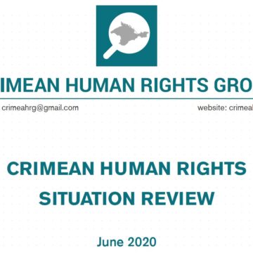 Review on the human rights situation in Crimea in June 2020