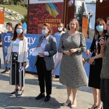 В Киеве на Майдане Независимости  состоялась акция в поддержку фигурантов бахчисарайского «дела Хизб ут-Тахрир»