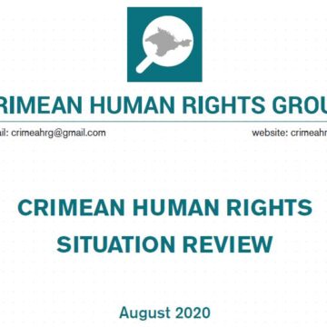 Review on the human rights situation in Crimea in August 2020