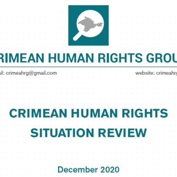 Review on the human rights situation in Crimea in December 2020