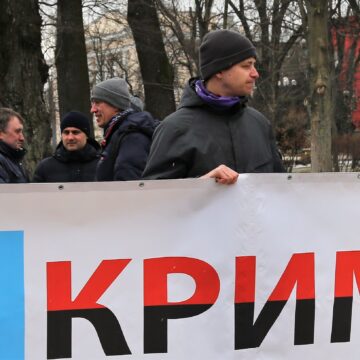 День рождения Тараса Шевченко: Акция солидарности с украинским Крымом