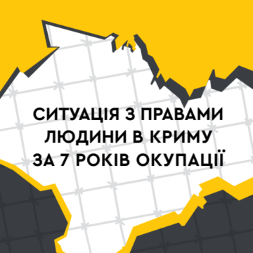 Ситуація з правами людини в Криму за сім років окупації: аналітична доповідь
