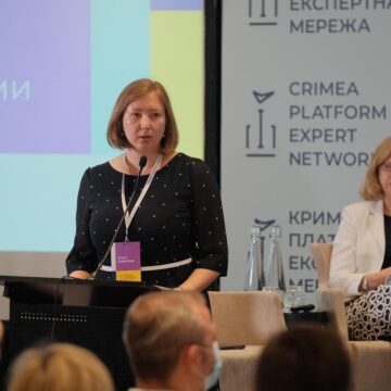 Керівниця КПГ Ольга Скрипник відкрила Установчий Форум Експертної мережі Кримської платформи