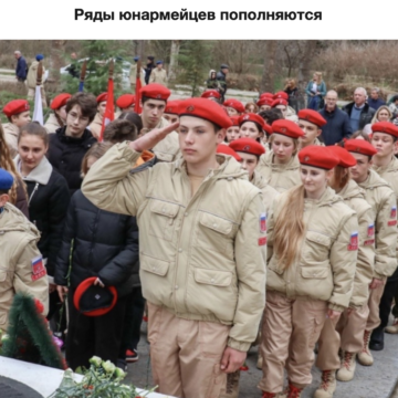 Eliminating Ukrainian Identity, Militarizing Mind of Children Are Progressing in Occupied Crimea